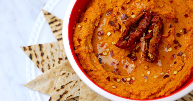 Sun-Dried Tomato Hummus